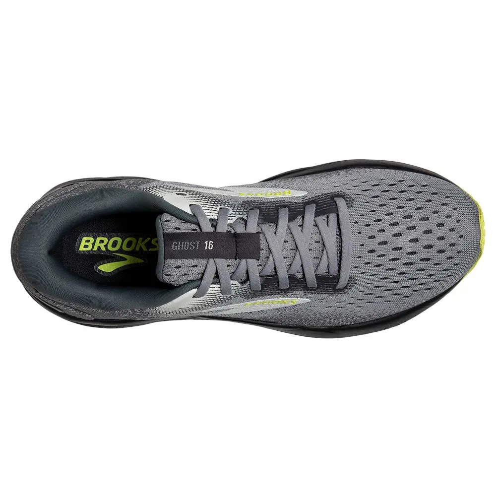 Men's Ghost 16 Running Shoe - Primer/Grey/Lime - Regular (D)