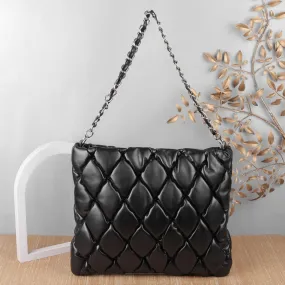 Metro Women Black Shoulder Bag