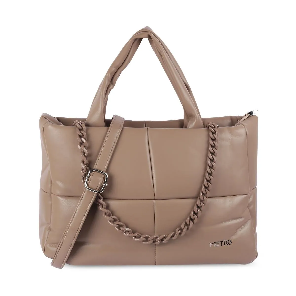 Metro Women Khaki Shoulder Bag