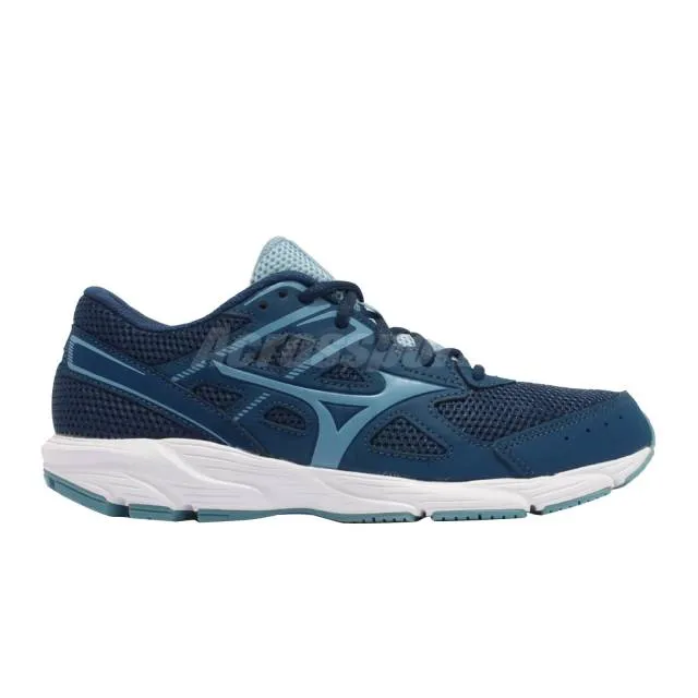 Mizuno Spark 6 Blue Navy White Women Running Sports Shoe...