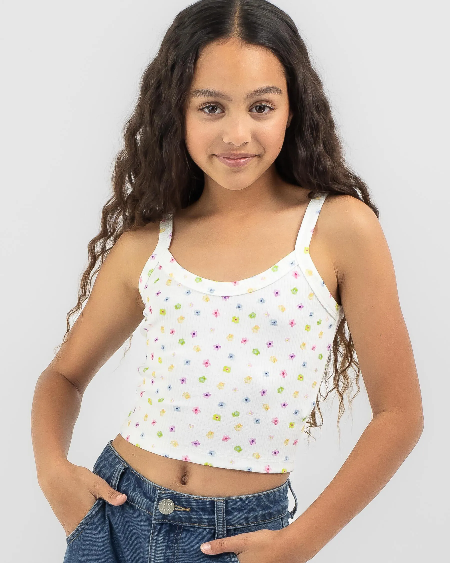 Mooloola Girls' Lovebug Tank Top