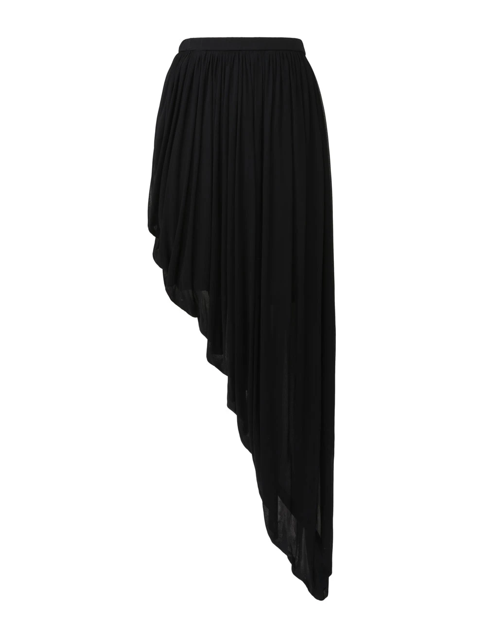 --Natura Jersey Draped Skirt-