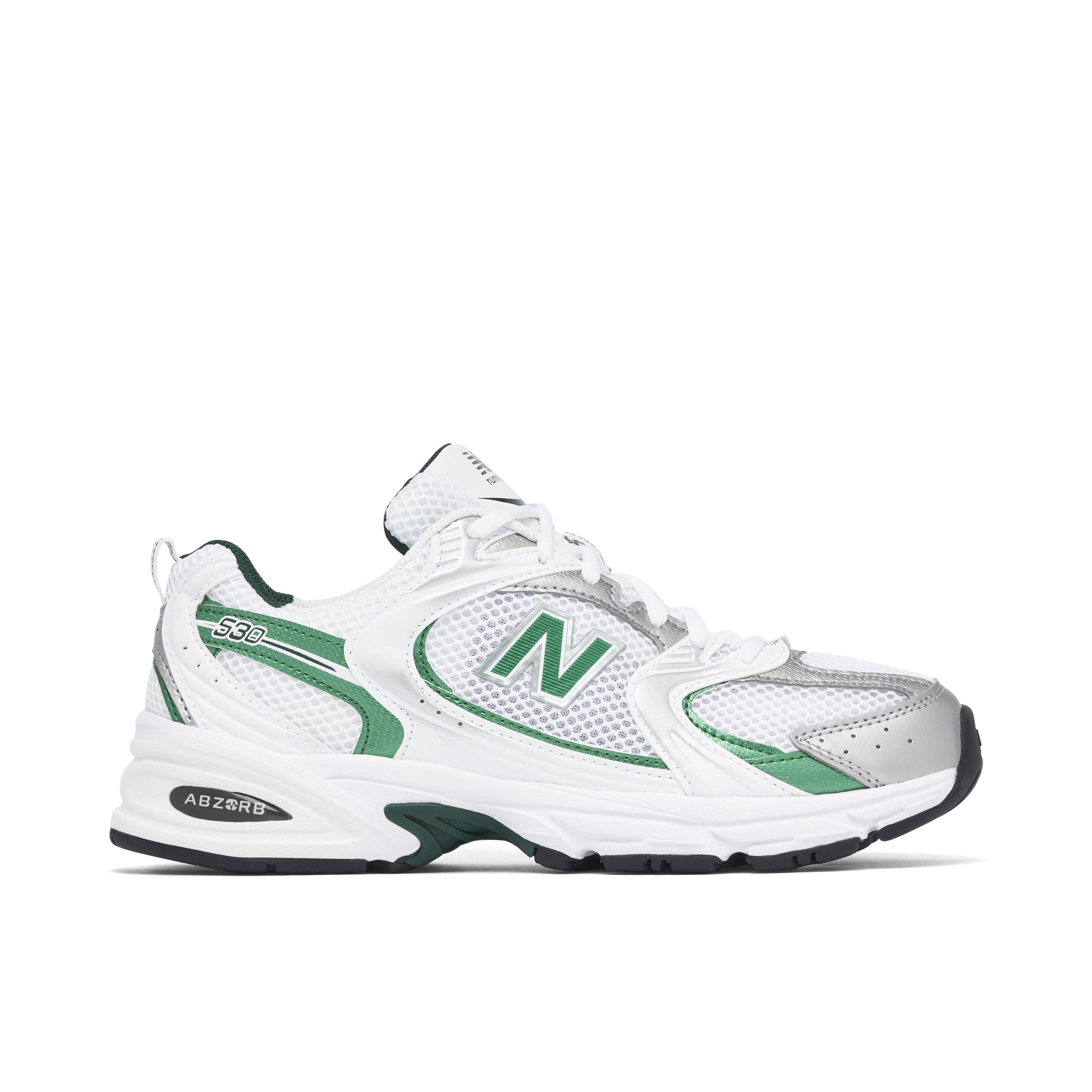 New Balance 530 White Nightwatch Green | MR530ENG | Laced