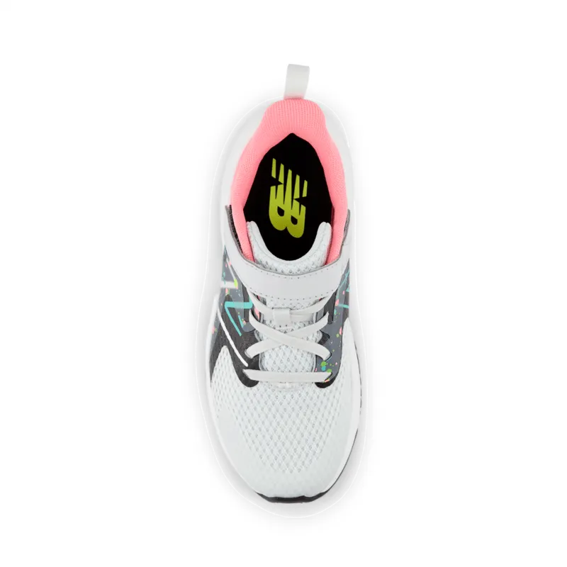 New Balance Youth Girls Rave Run V2 Bungee Lace with Top Strap - YTRAVKP2