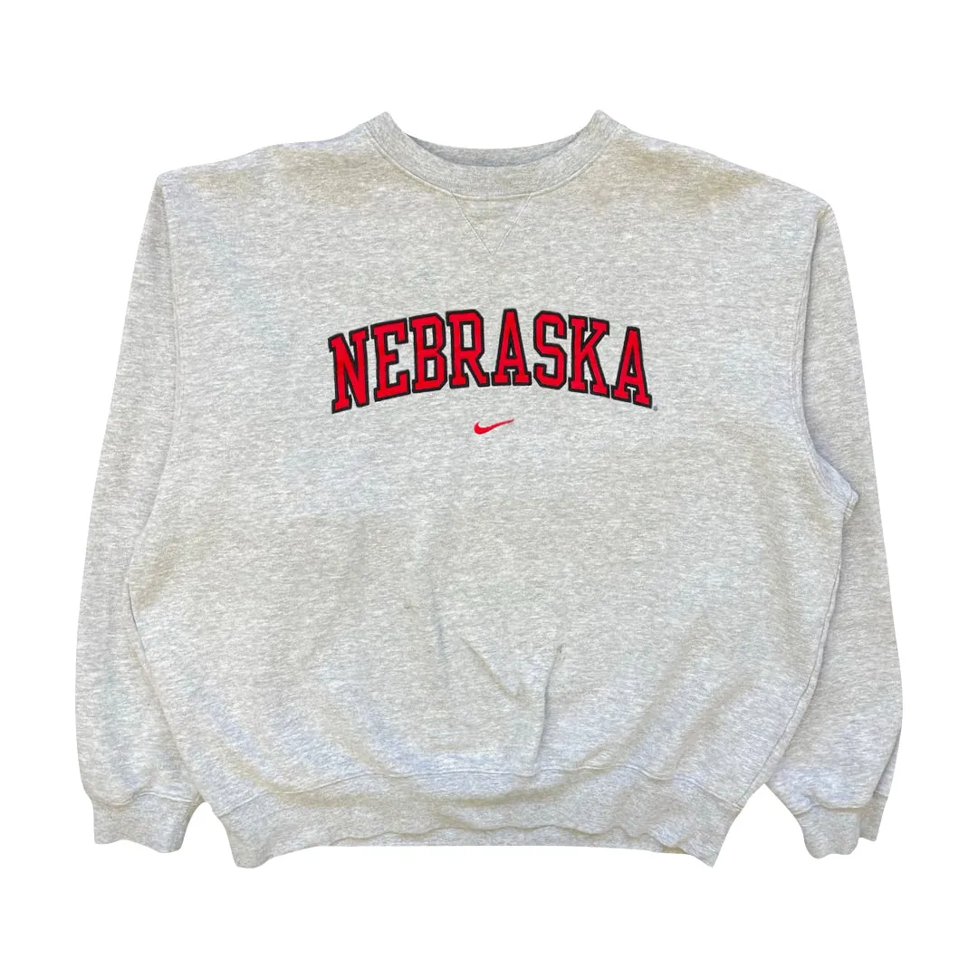 Nike Nebraska Grey Sweatshirt