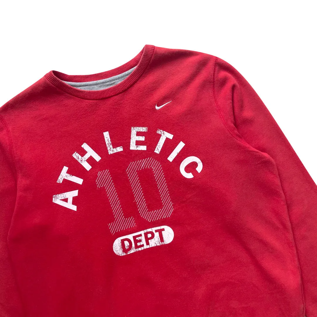 Nike Red Sweatshirt