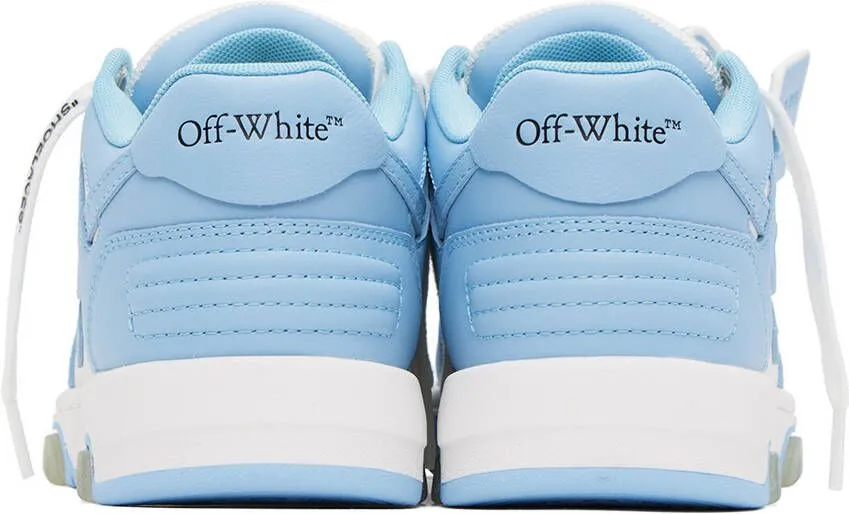 Off-White Blue & White Out Of Office Sneakers