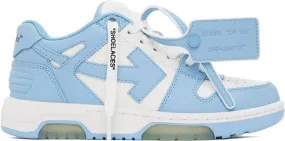 Off-White Blue & White Out Of Office Sneakers