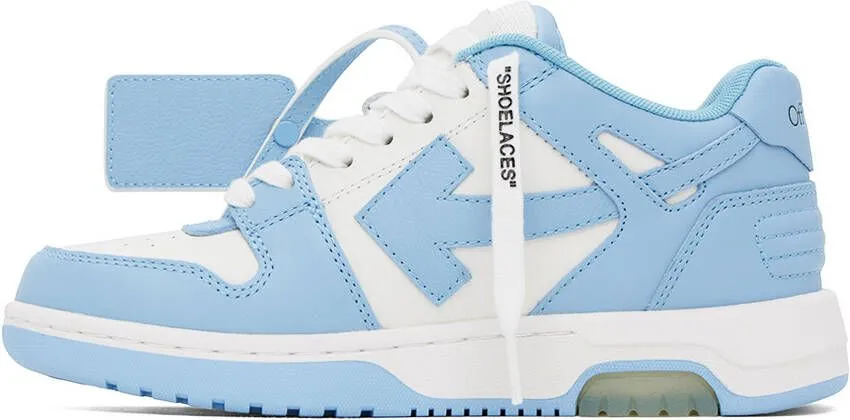 Off-White Blue & White Out Of Office Sneakers