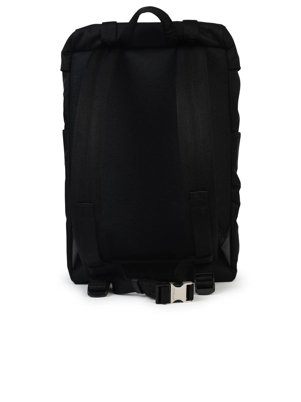 Off White    Off White Black Fabric Backpack