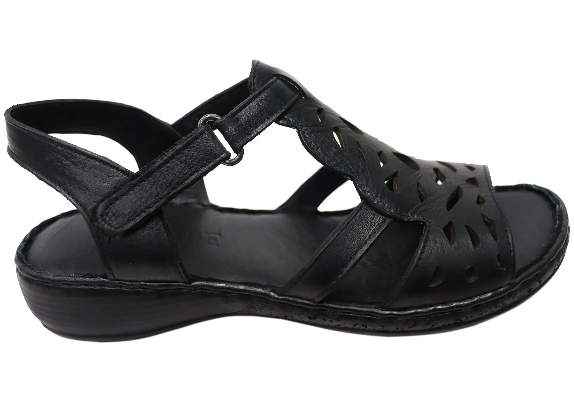 Orizonte Raya Womens Comfortable European Leather Sandals