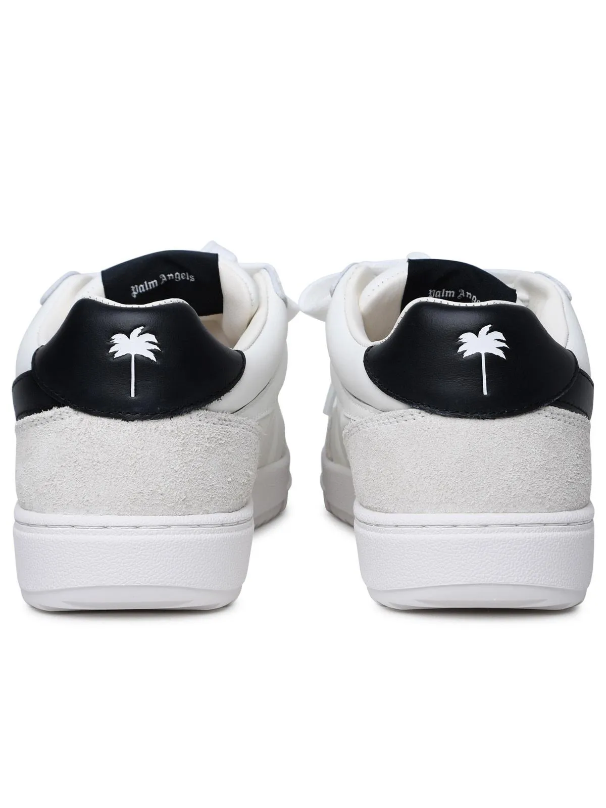 Palm Angels    Palm Angels 'Palm Beach University' White Lear Sneakers