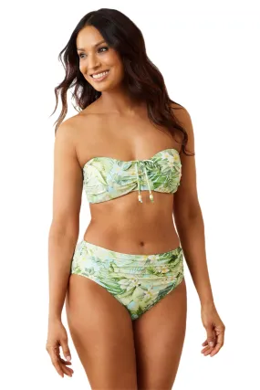 Paradise Fronds Bandeau Bikini Top 