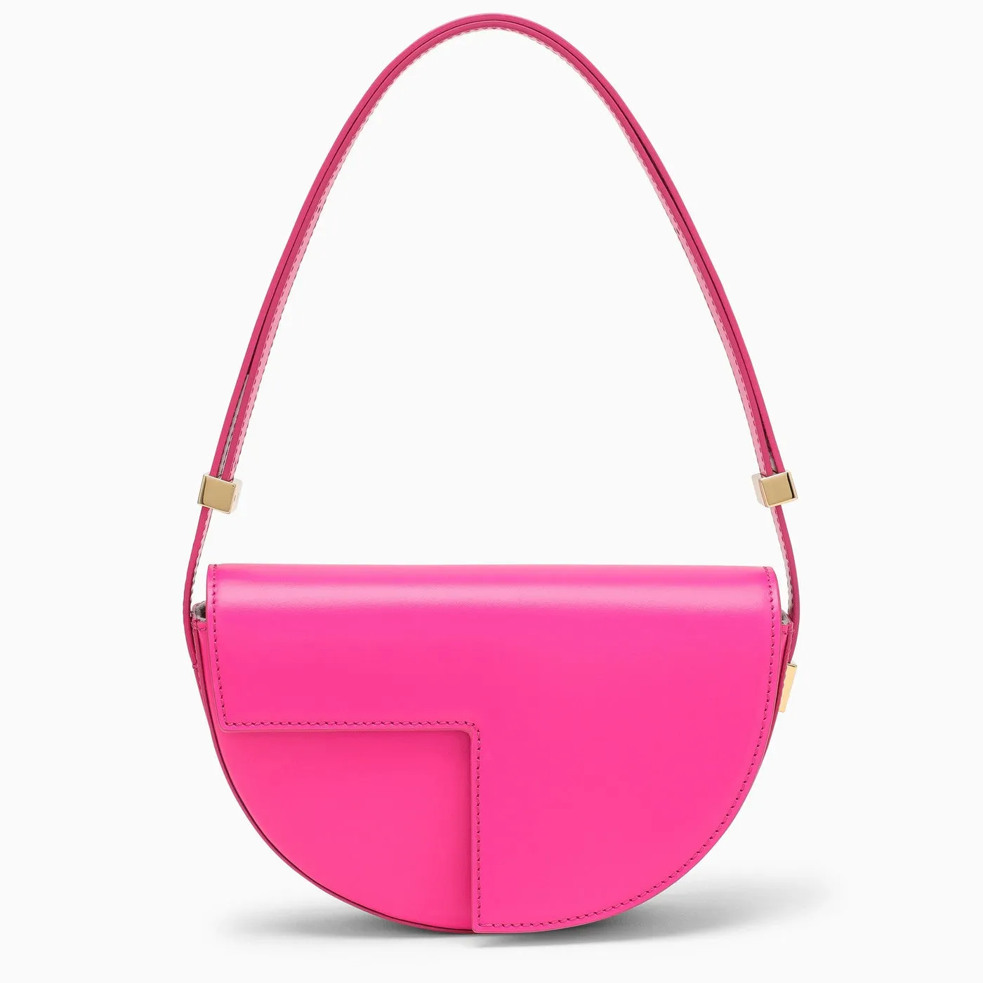 Patou    Patou Le Patou Fuchsia Leather Bag