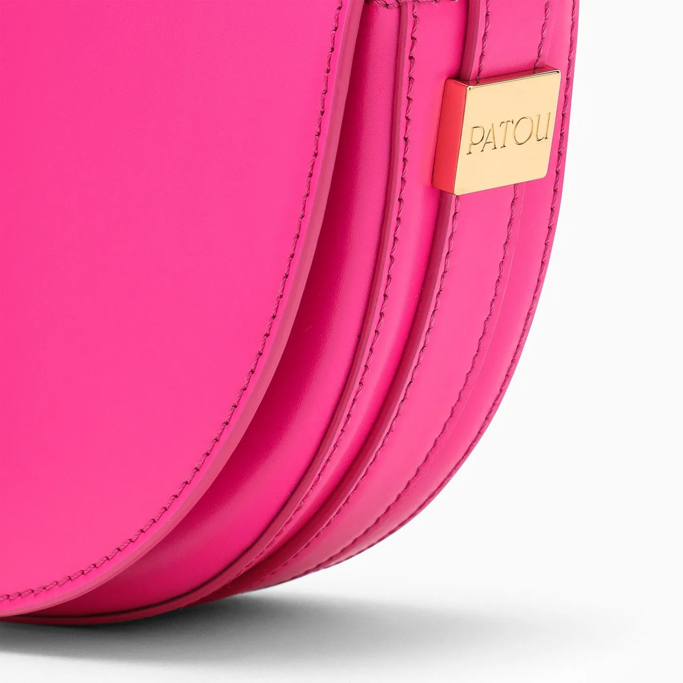 Patou    Patou Le Patou Fuchsia Leather Bag