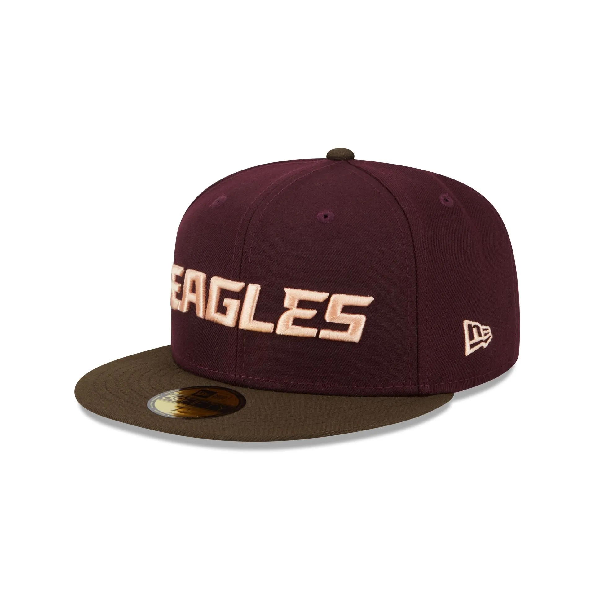 Philadelphia Eagles Berry Chocolate 59FIFTY Fitted Hat