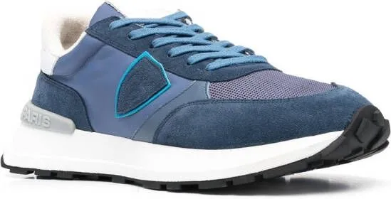 Philippe Model Paris panelled-design low-top sneakers Blue