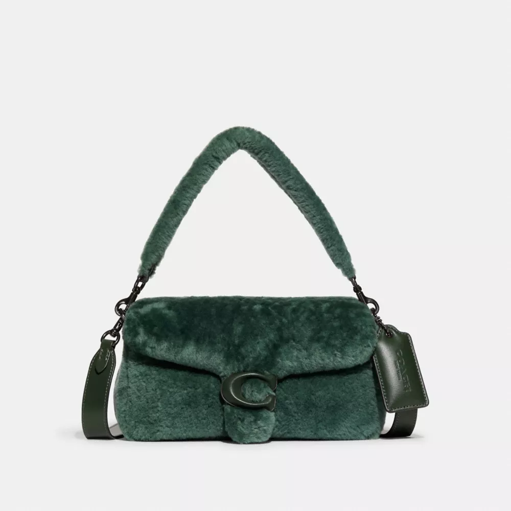 PILLOW TABBY SHOULDER BAG 26 IN SHEARLING