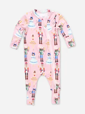     PINK CHICKEN  Baby Bamboo Romper    