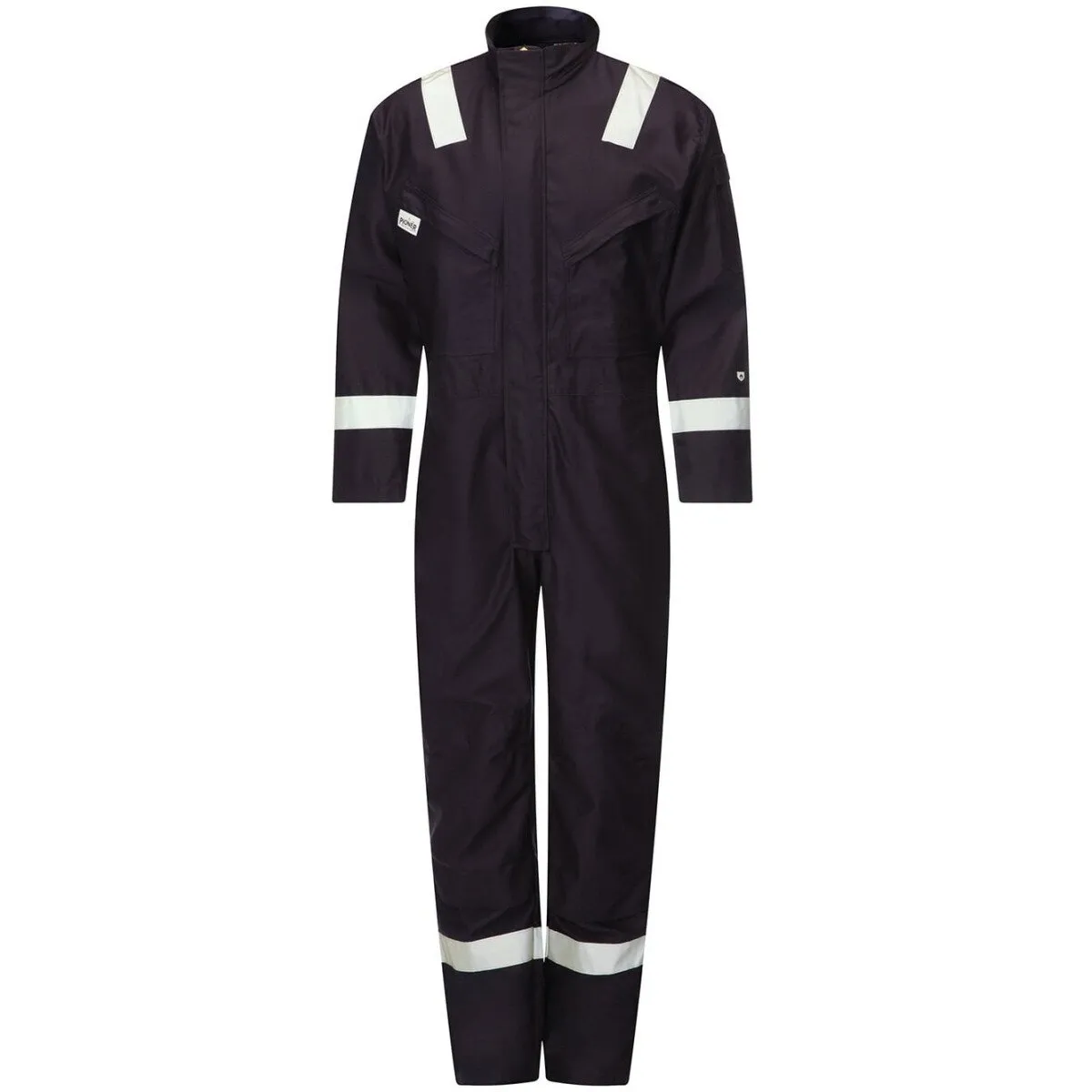 Pioner FRASARCCOV Workwear Flame Retardant Anti-Static Arc Protection Coverall -  Navy Blue