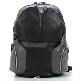 Piquadro Coleos 13 Laptop Backpack Black Blacksize Small