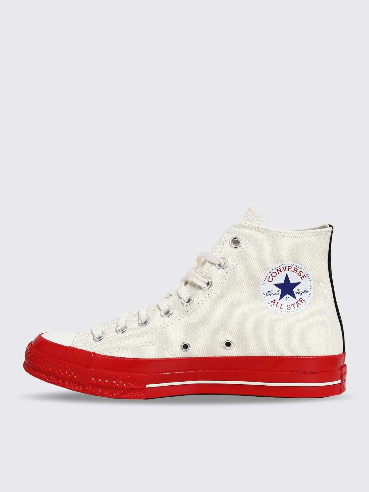 Play Comme Des Garcons Converse - White