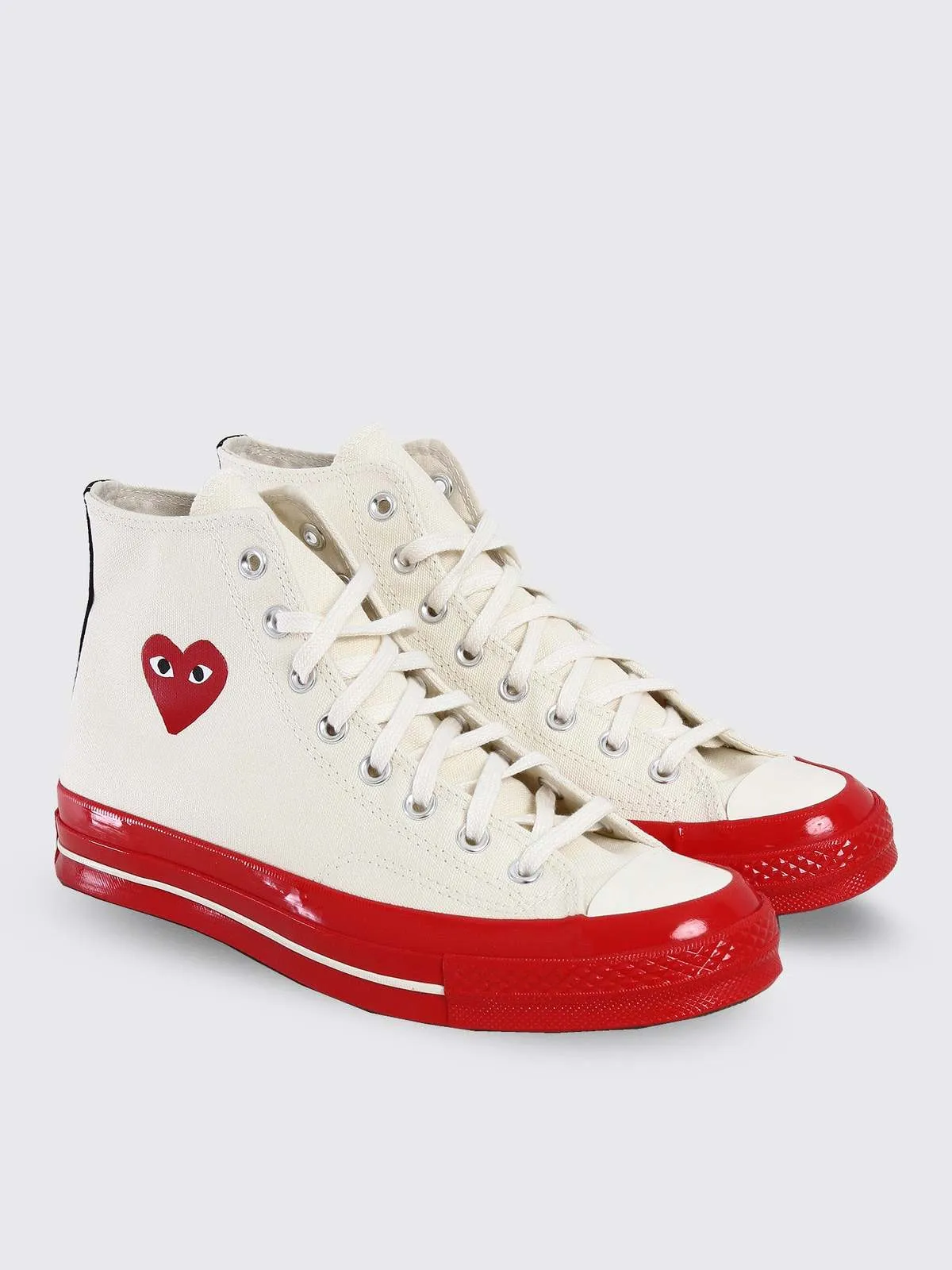 Play Comme Des Garcons Converse - White