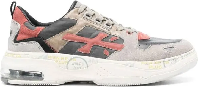 Premiata Drake panelled sneakers Grey