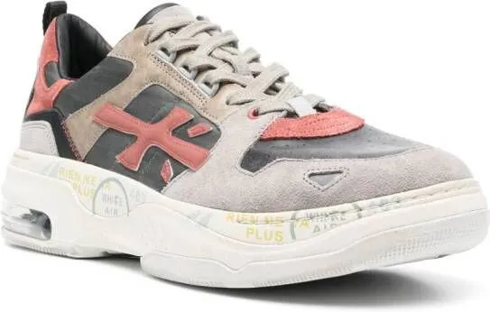 Premiata Drake panelled sneakers Grey