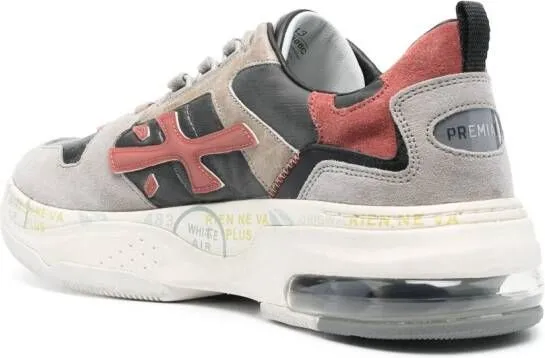 Premiata Drake panelled sneakers Grey