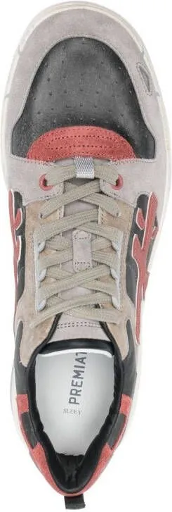 Premiata Drake panelled sneakers Grey