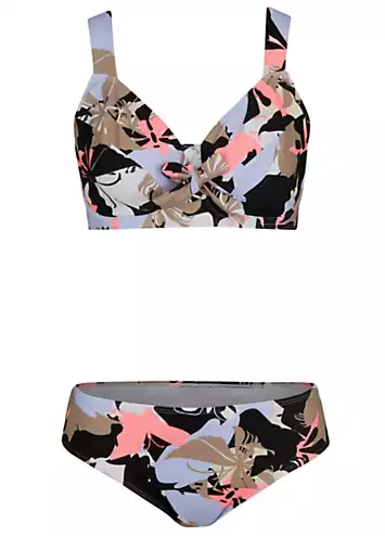 Printed Minimiser Bikini by bonprix | Grattan