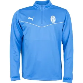 Puma TEAMRISE 1 4 ZIP TOP JR