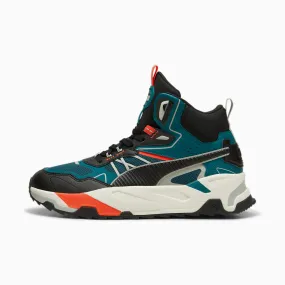 PUMA TRINITY MID HYBRID MEN - GREEN-BLACK-GRAY-REDMAZING