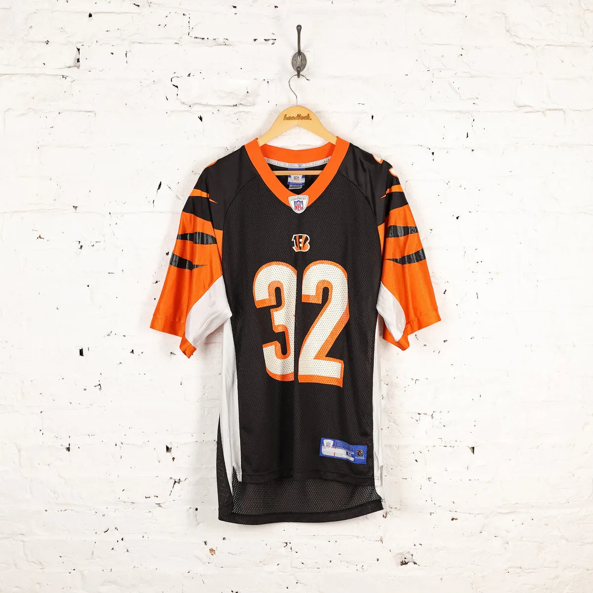 Reebok Cincinnati Bengals Rudi Johnson NFL Jersey - Black - M