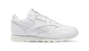 Reebok Classic Leather Kids White Chalk Gold