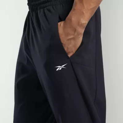 Reebok Train Woven Mens Mid Rise Workout Pant