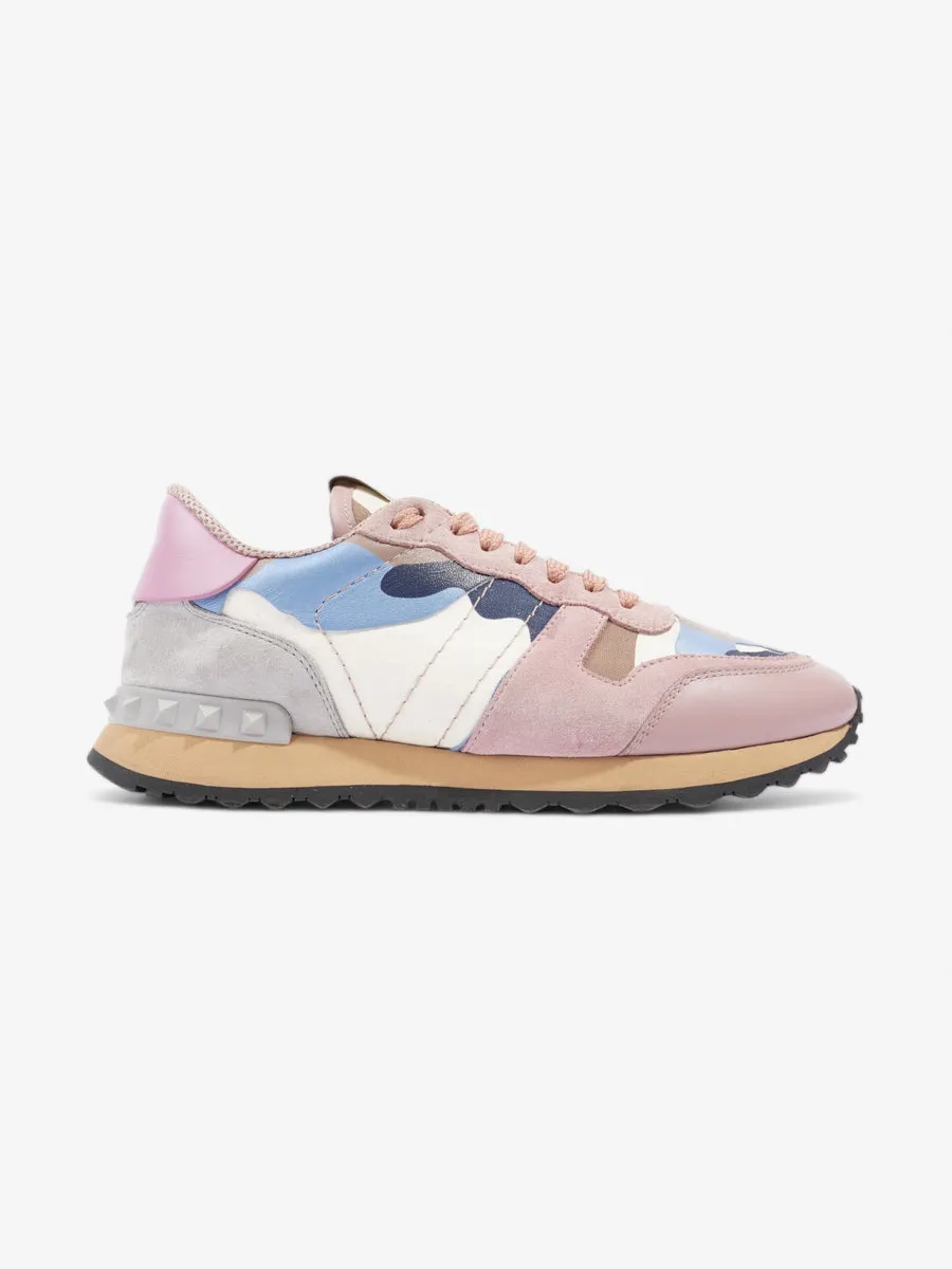 Rockrunner Sneakers Pink / Navy / White Suede EU 36.5 UK 3.5