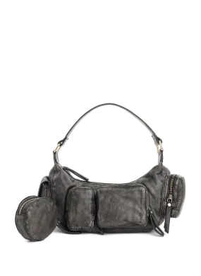 Saison 1865  Dakota leather bag - Grey