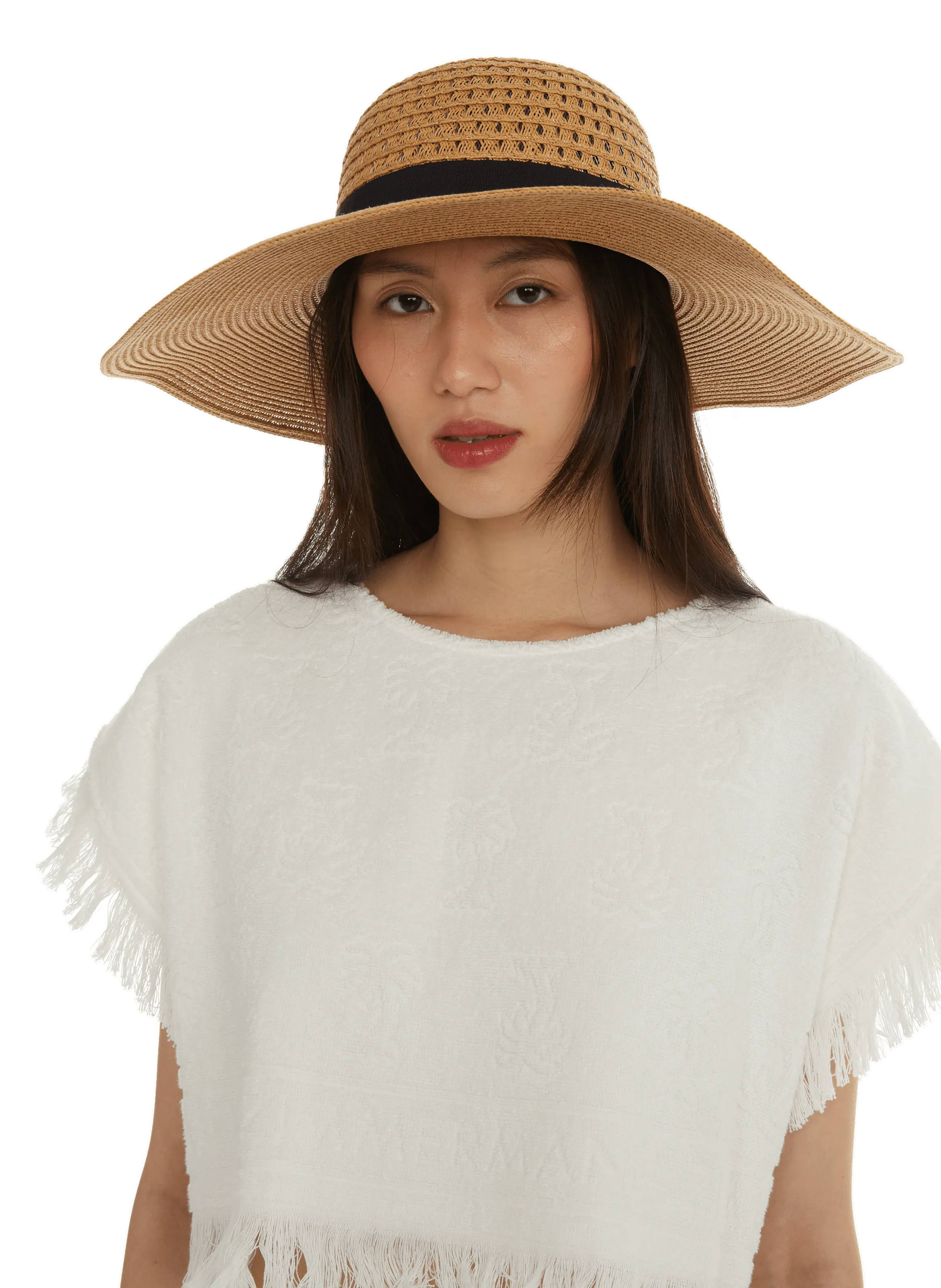 Saison 1865  Paper hat - Beige