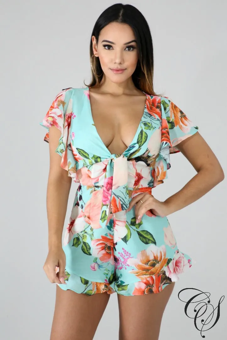 Sammy Flower Romper