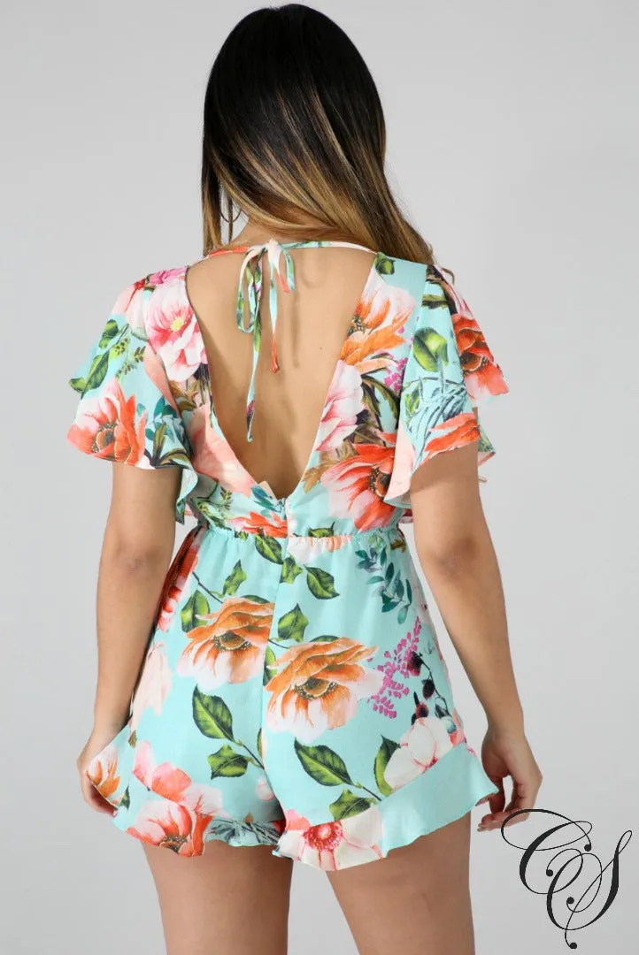 Sammy Flower Romper