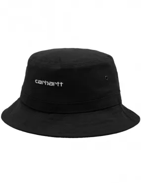 Script Bucket Hat - Black/White