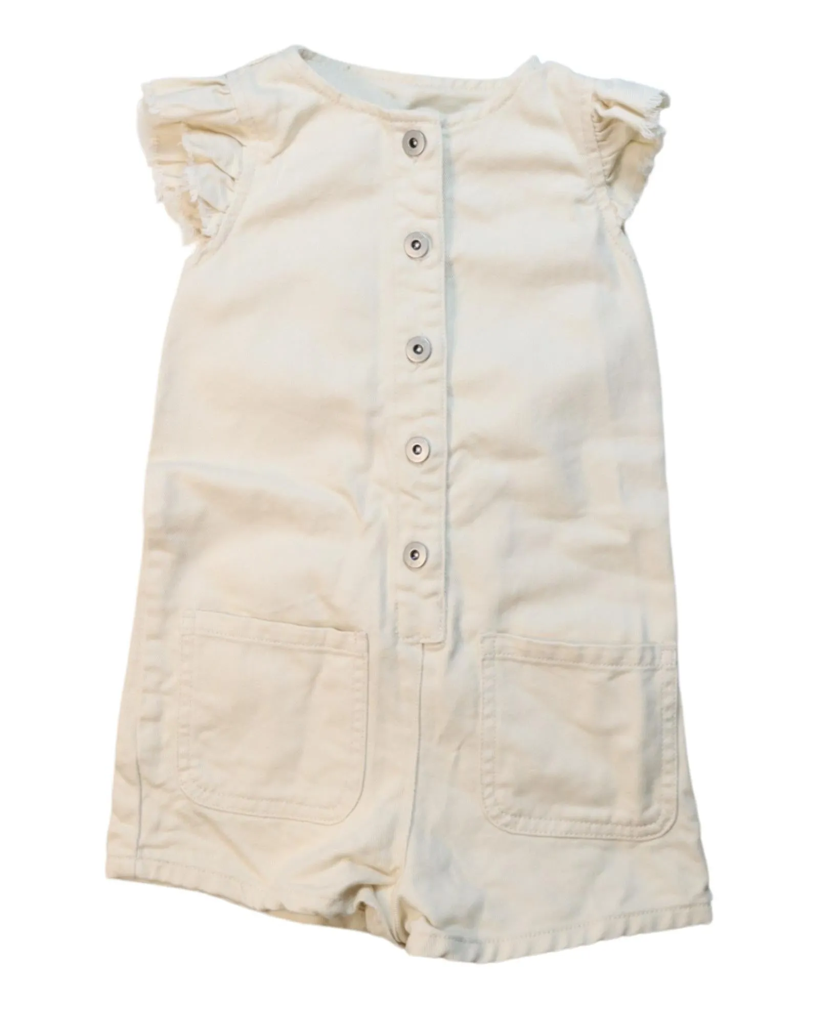 Seed Short Sleeve Romper 5T