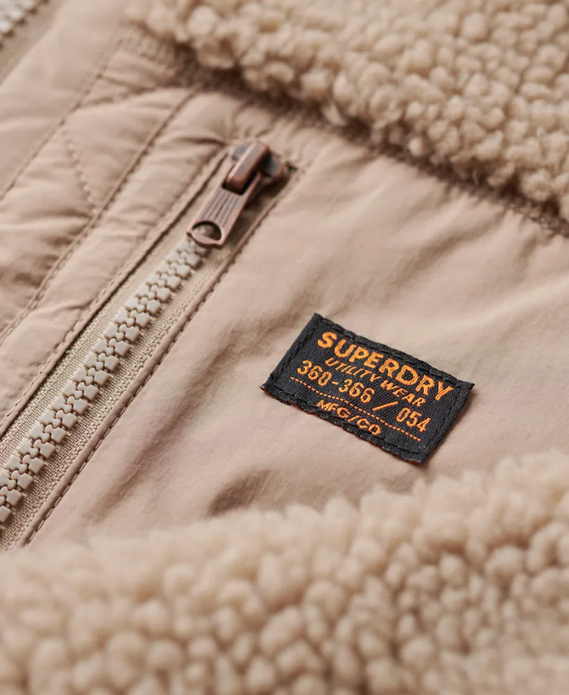 Sherpa Workwear Hybrid Jacket | Mushroom