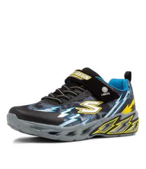 SKECHERS Light Storm 2.0 Jnr Black Blue Sneakers