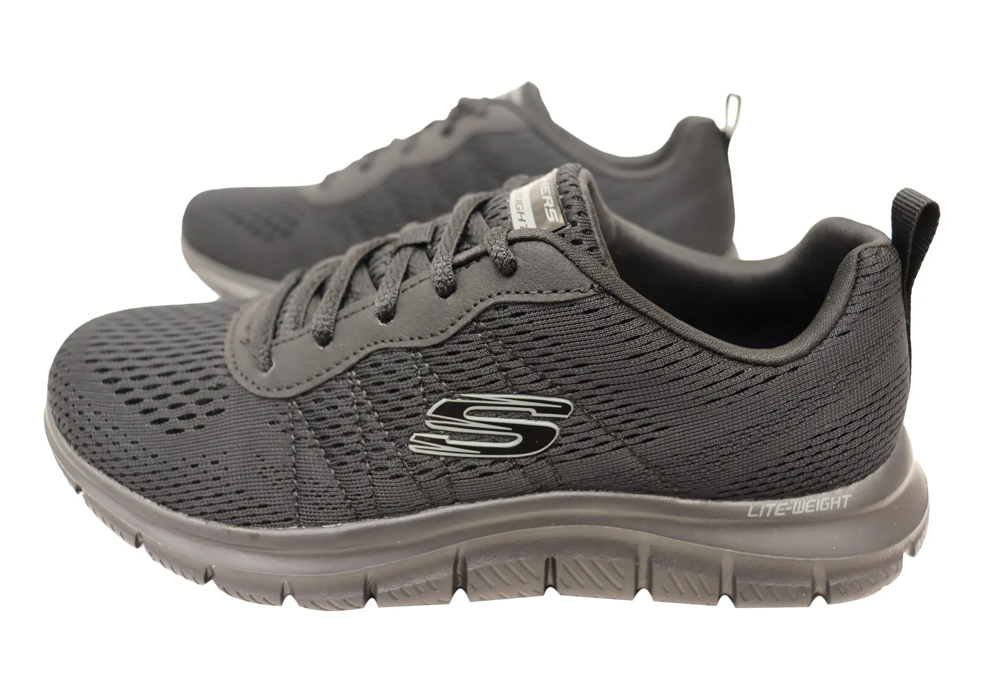 Skechers Womens Track New Staple Comfortable Memory Foam Shoes