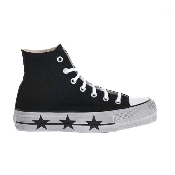 SNEAKERS CONVERSE DONNA BLACK STARS 567387C