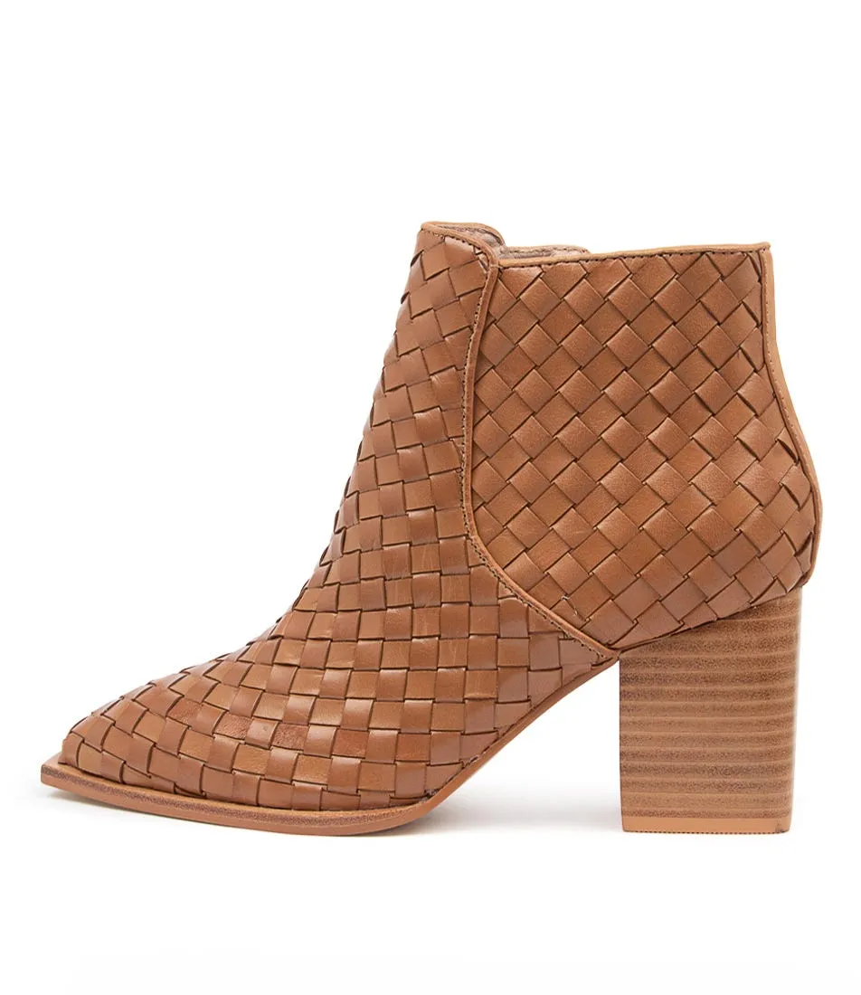 SOL SANA Felix Woven Boot Caramel