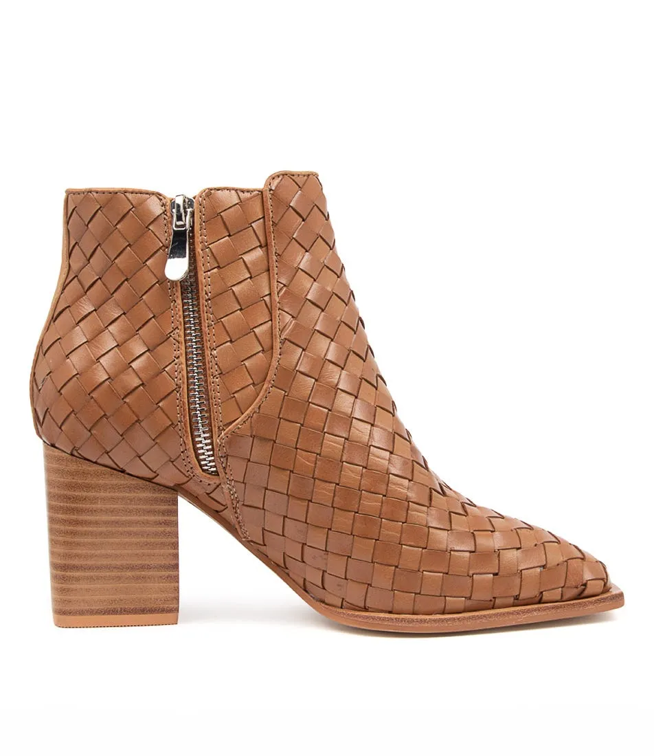 SOL SANA Felix Woven Boot Caramel